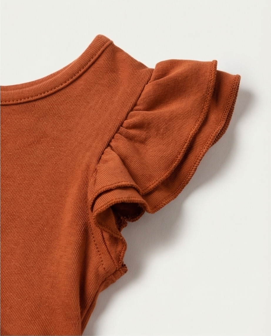 Pecan Harvest Twirl Bamboo Twirl Dress