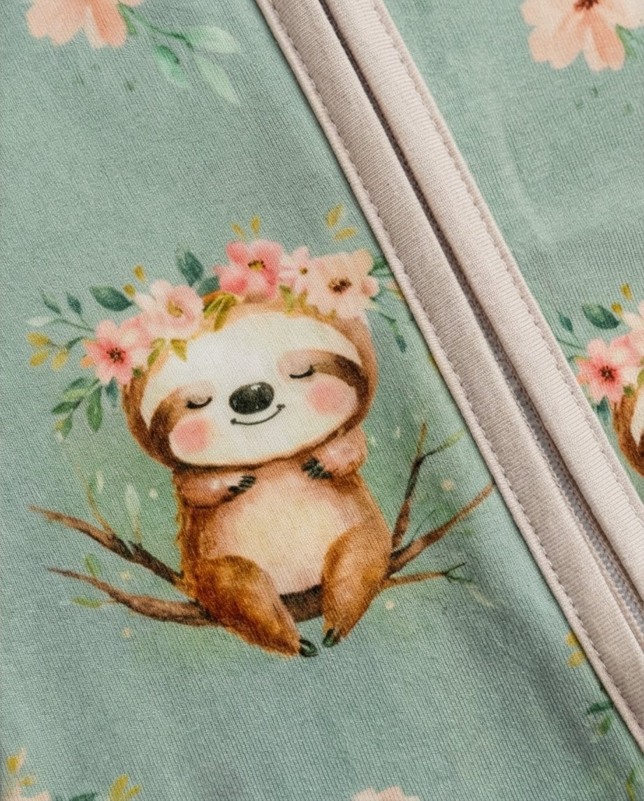 Sloth Dreams Bamboo Convertible Zippy