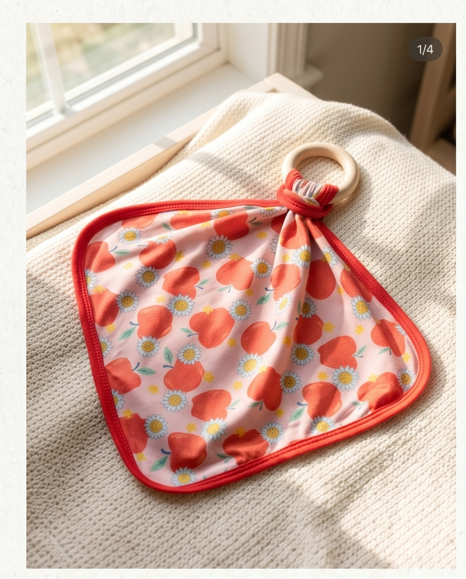 Bamboo Teether Lovey