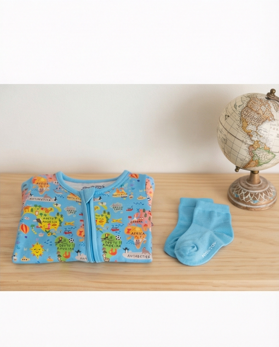 Little Explorer World Tour Bamboo Convertible Zippy