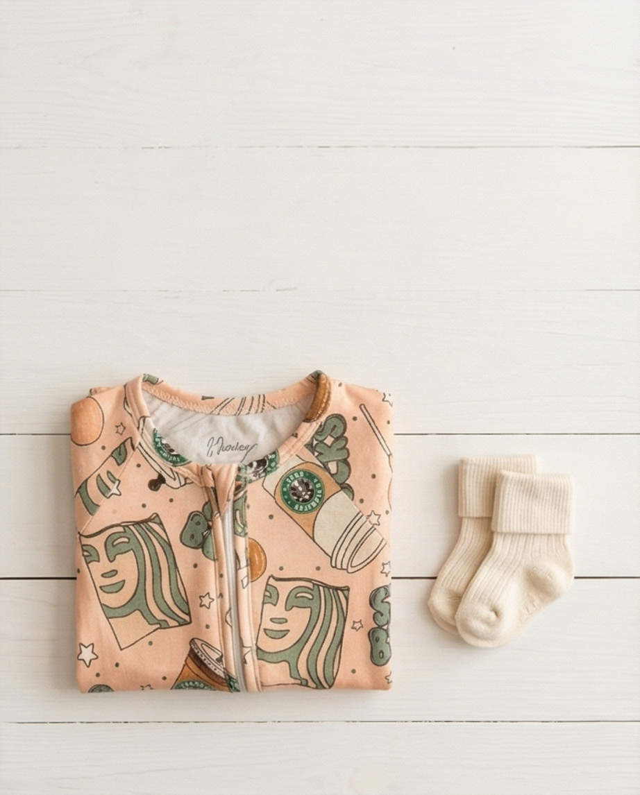 Mama’s Coffee Date Bamboo Convertible Zippy