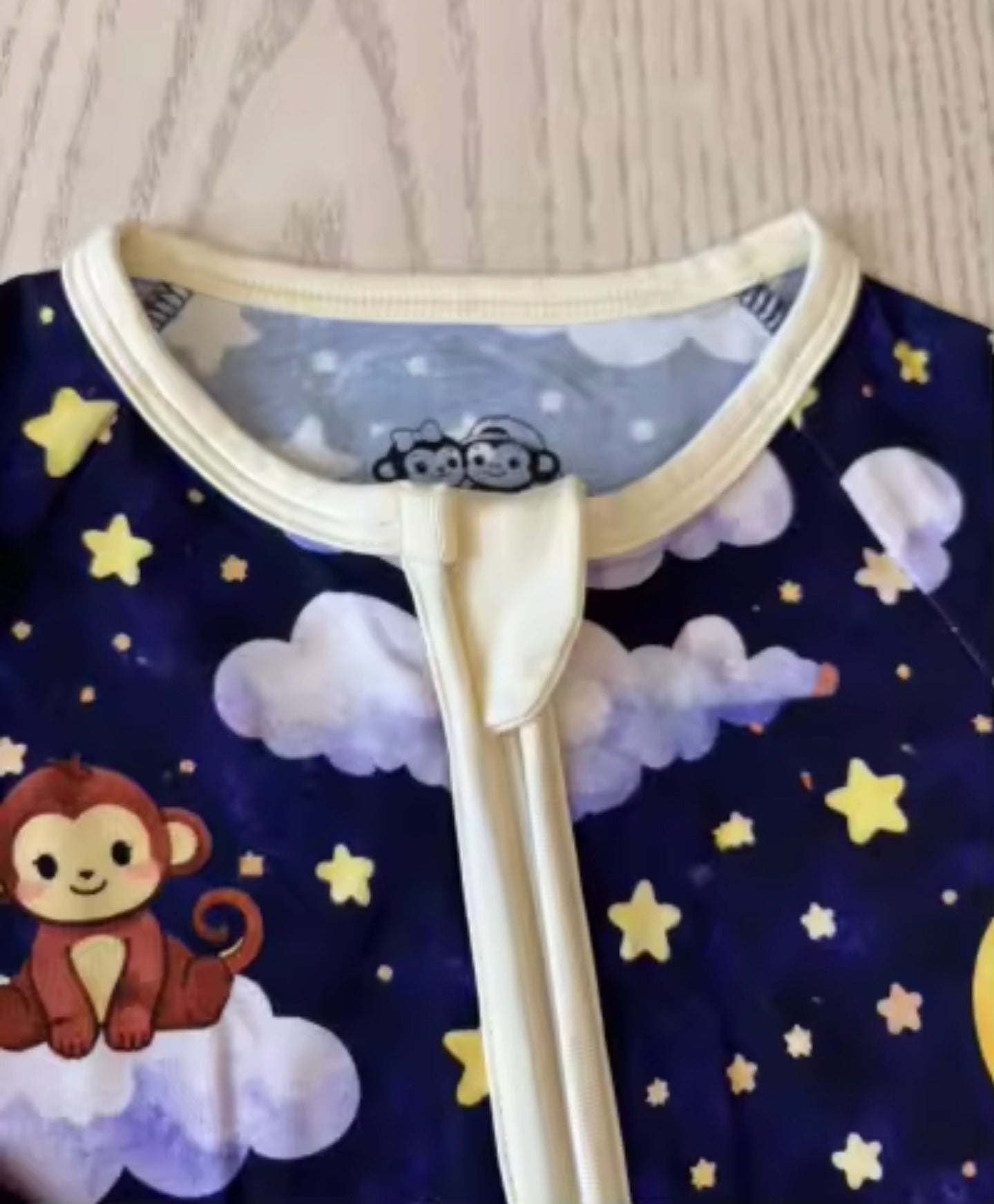 Moonlit Banana Parade Bamboo Convertible Zippy