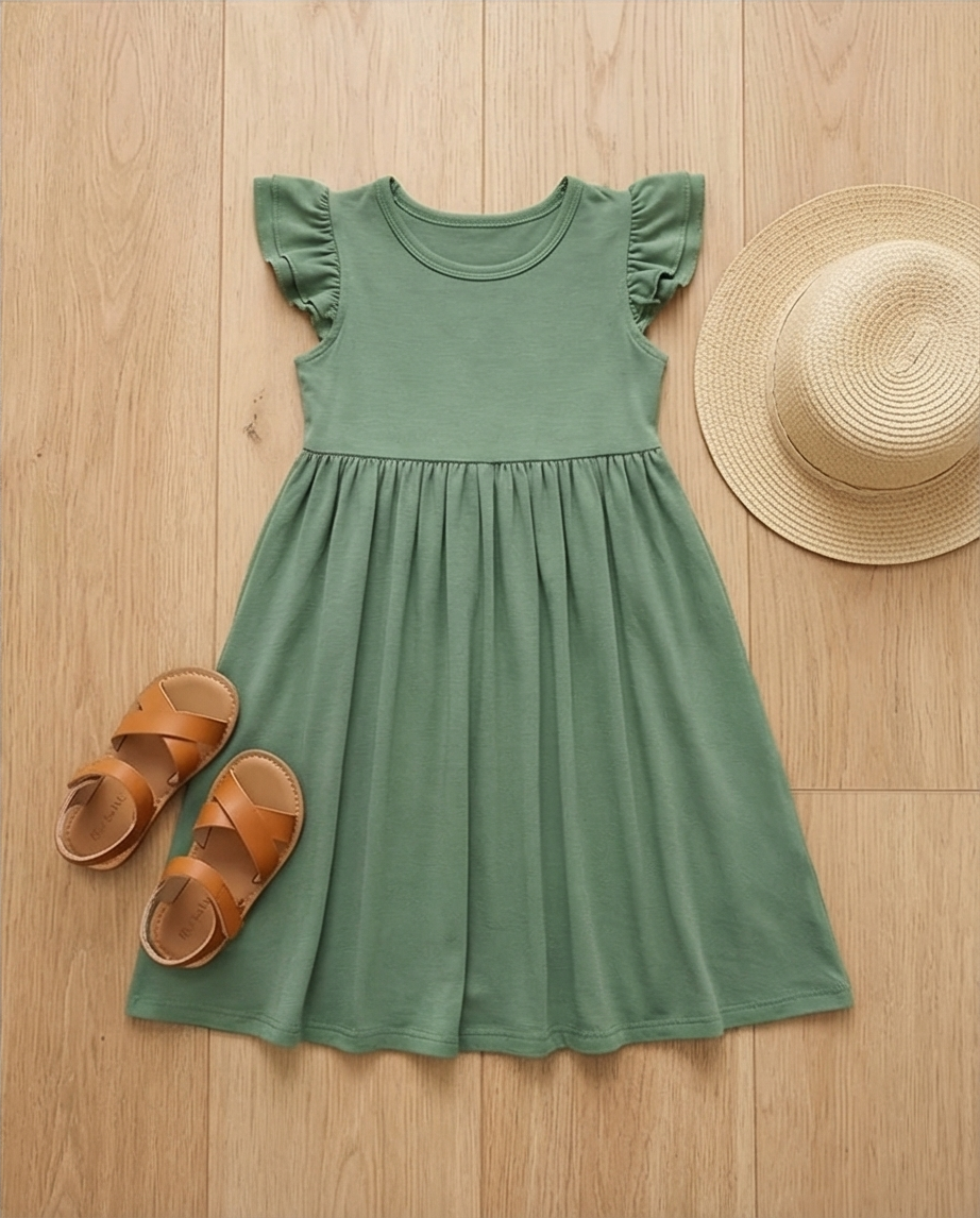 Juniper Meadow Twirl Bamboo Twirl Dress