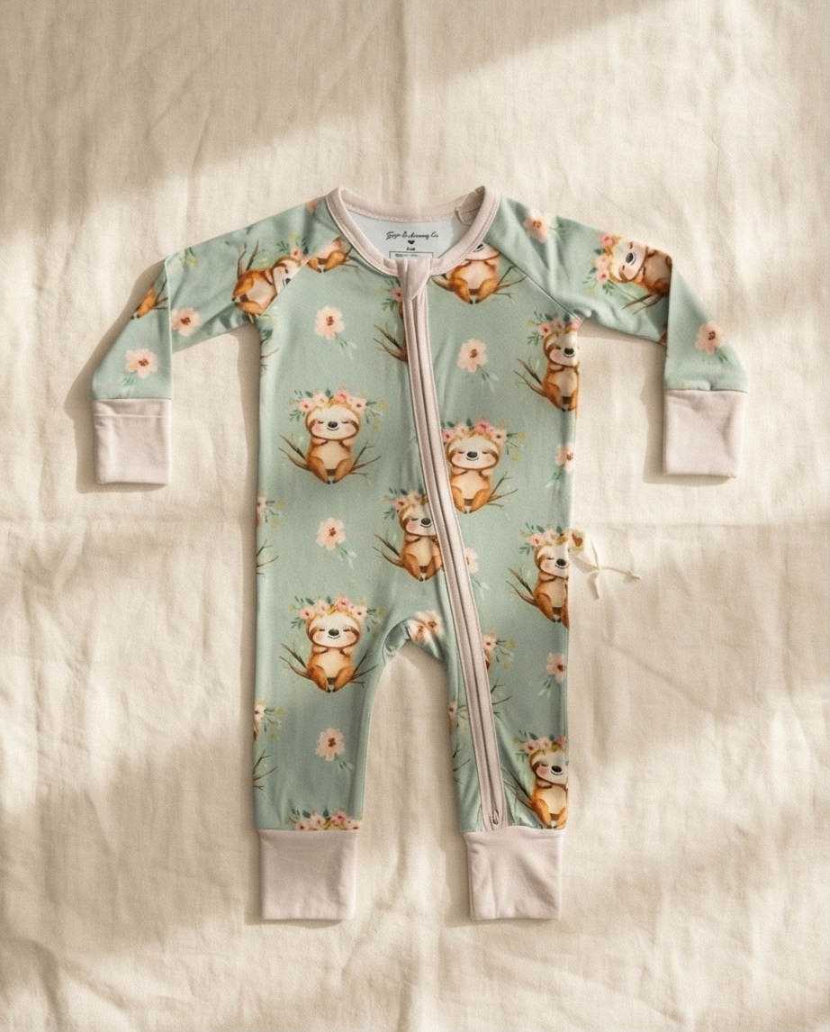 Sloth Dreams Bamboo Convertible Zippy