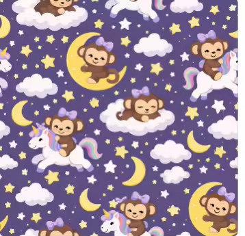 Moonlit Monkey Dreams Bamboo Convertible Zippy