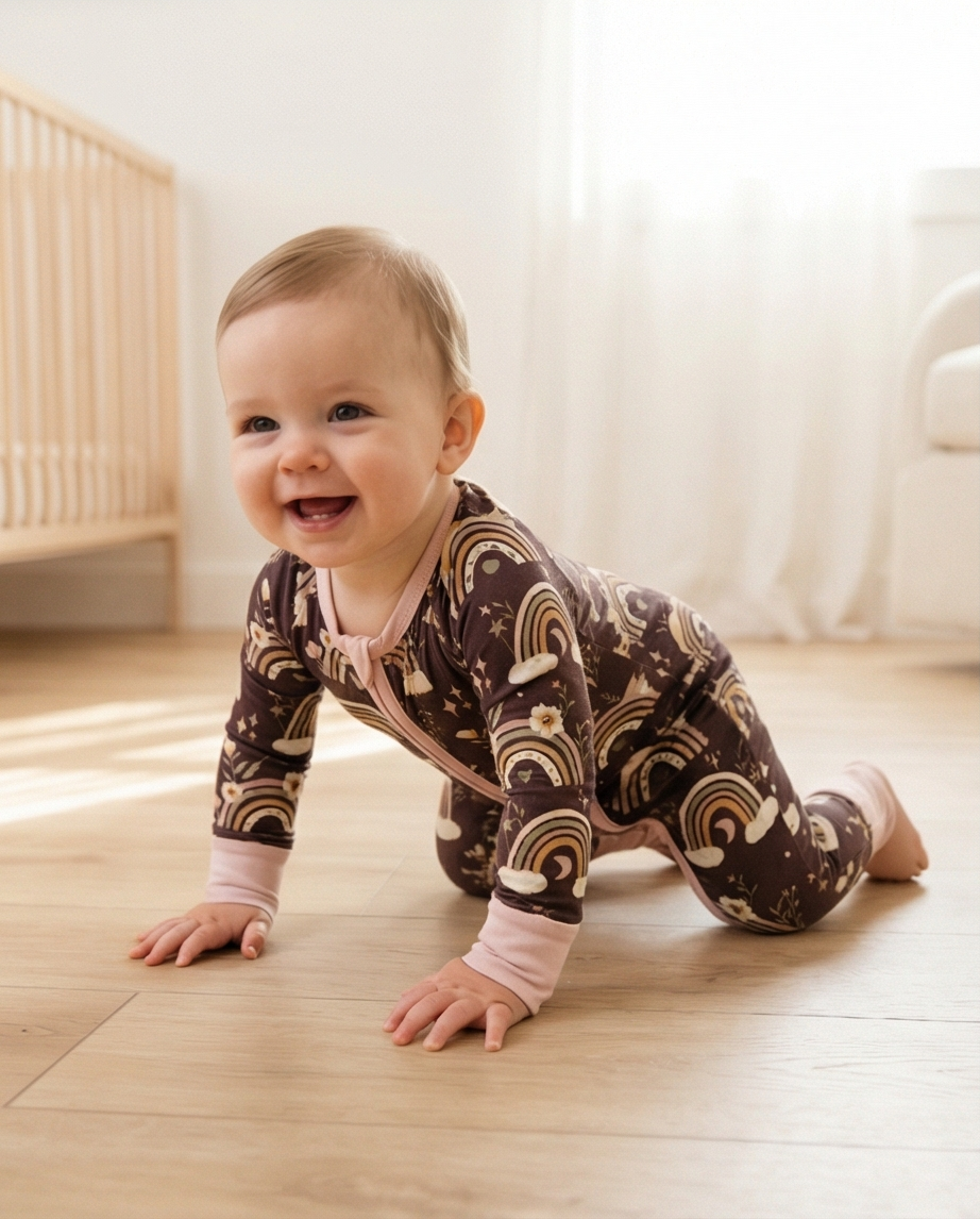 Midnight Rainbows Bamboo Convertible Zippy