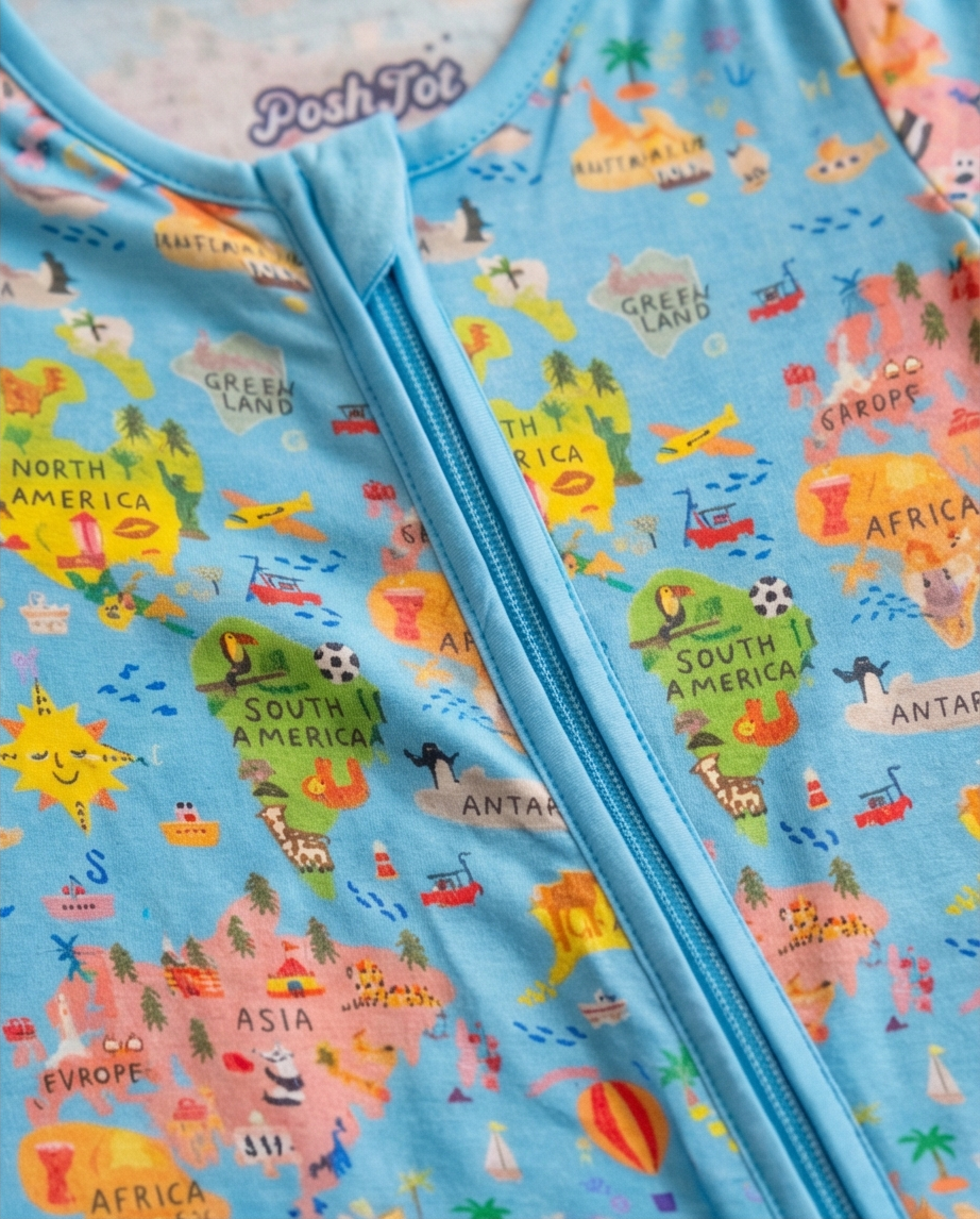 Little Explorer World Tour Bamboo Convertible Zippy