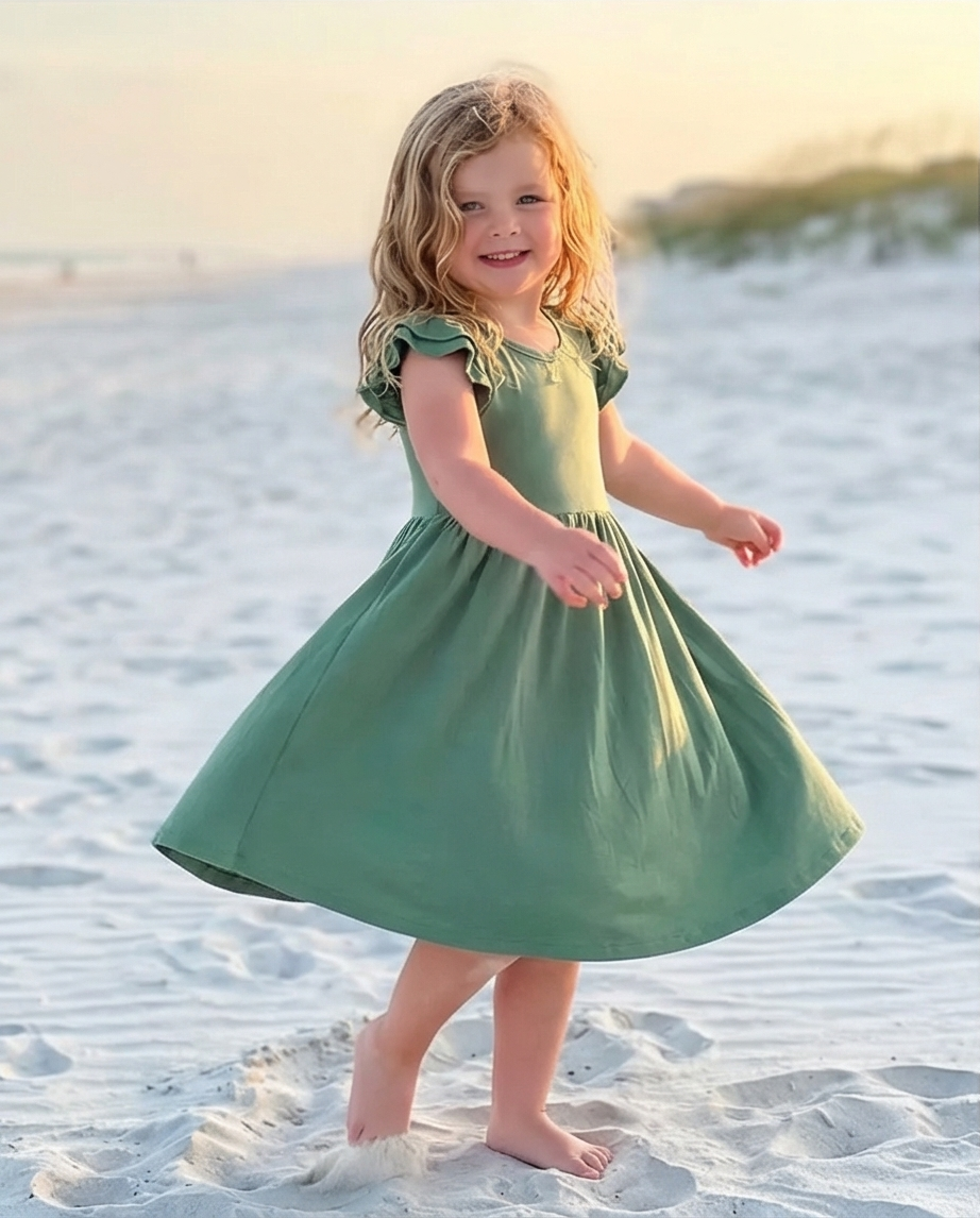 Juniper Meadow Twirl Bamboo Twirl Dress