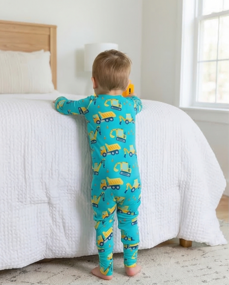 Little Builder Crew Bamboo Convertible Zippy