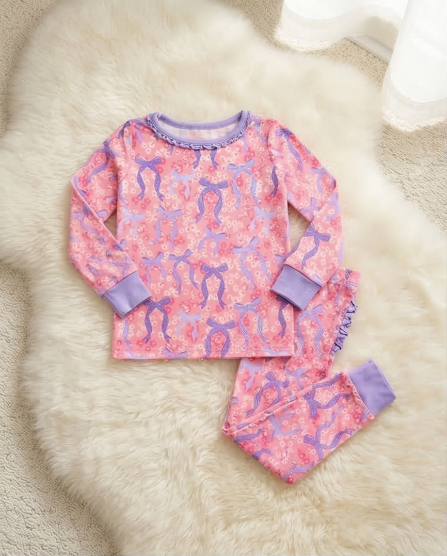 Blossom Ballet Bamboo Two Piece Pajama Set