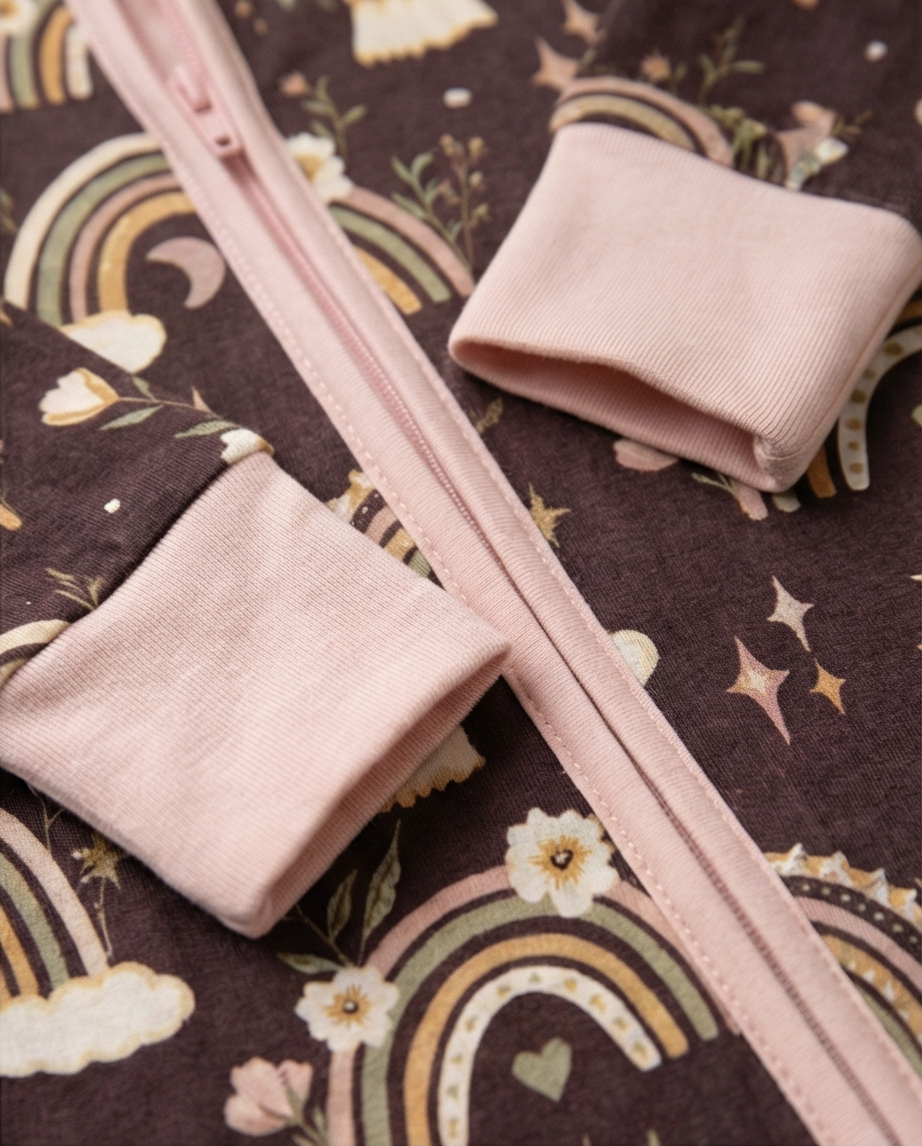 Midnight Rainbows Bamboo Convertible Zippy