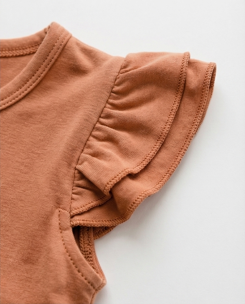 Vestido con volantes de bambú Beechwood Breeze