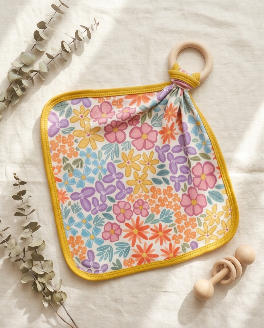 Bamboo Teether Lovey